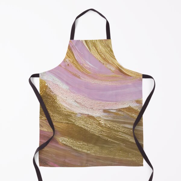 Item preview, Original Gold Foil Art, Pink Wave Art, Fancy Art designed and sold by viewgraphics.