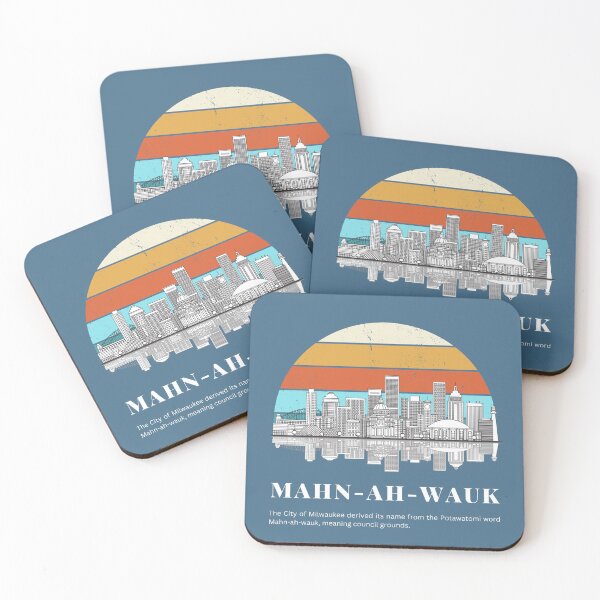 Item preview, Milwaukee Wisconsin Mahn-ah-wauk designed and sold by Kanontsistiio.