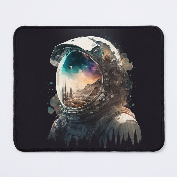 Item preview, Astronauta Doble Exposición designed and sold by RandomReviews.