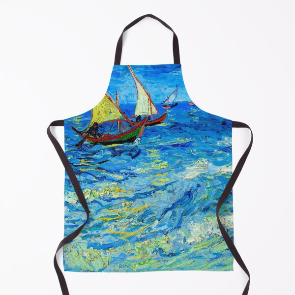 Item preview, Seascape at Saintes-Maries - Vincent van Gogh designed and sold by SimpleJoyStyle.