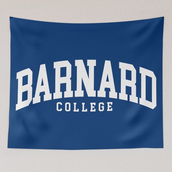Item preview, barnard - college font curved designed and sold by scollegestuff.