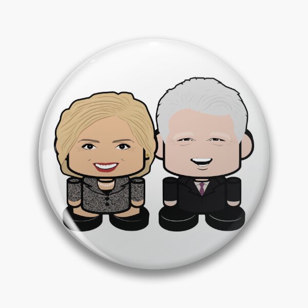 Item preview, Mr. & Ms. Billary POLITICO'BOT Toy Robots designed and sold by Carbon-Fibre Media.