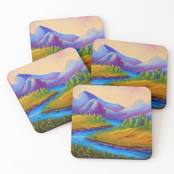 Item preview, Hand-Painted Blue Sky Art ,Gold Foil Art, Blue Ocean Art, Abstract Art designed and sold by viewgraphics.