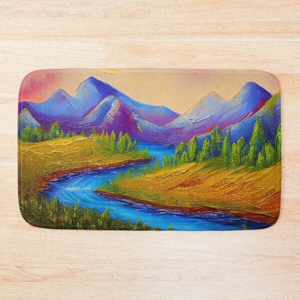 Item preview, Hand-Painted Blue Sky Art ,Gold Foil Art, Blue Ocean Art, Abstract Art designed and sold by viewgraphics.