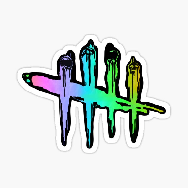 Dead By Daylight Logo Sticker For Sale By Mikaylabdesigns Redbubble 2917