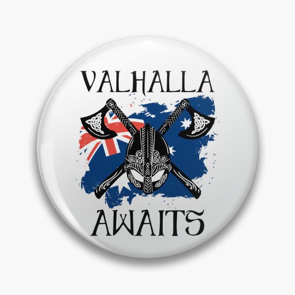 Item preview, Valhalla espera - Bandera australiana designed and sold by Georgy09.