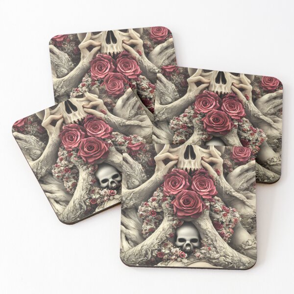 Item preview, Skull and Roses designed and sold by Marcus-Rufus.