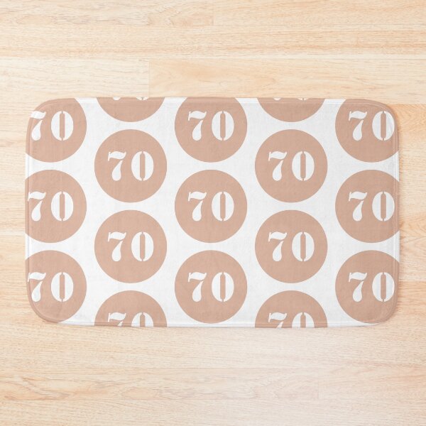 Item preview, Number Seventy (70) in Pink Circle designed and sold by Ching Teoh.