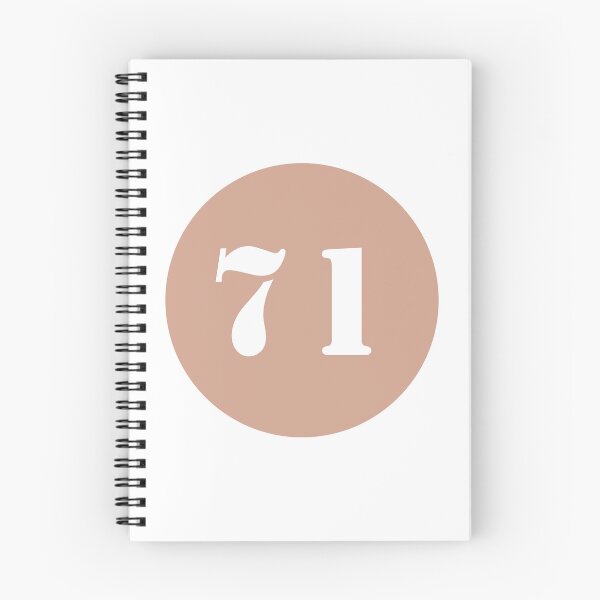 Item preview, Number Seventy One (71) in Pink Circle designed and sold by Ching Teoh.