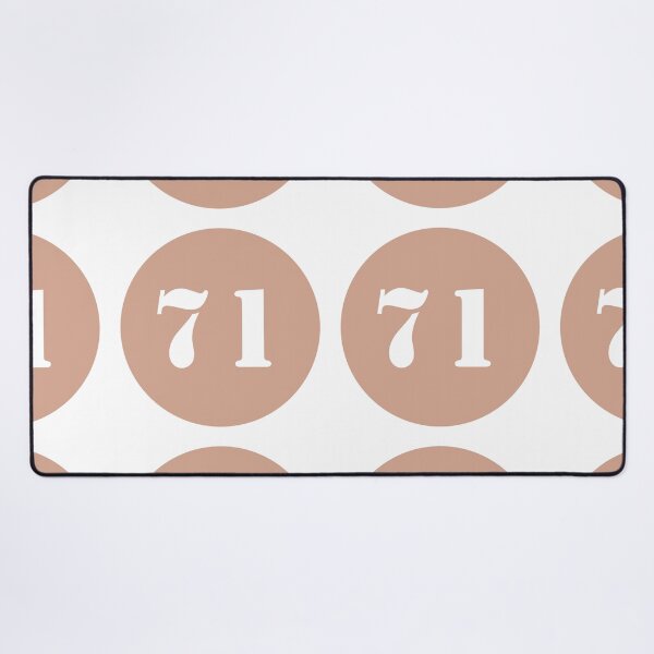 Item preview, Number Seventy One (71) in Pink Circle designed and sold by Ching Teoh.