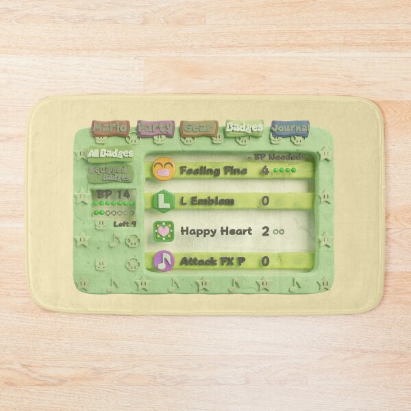 Item preview, TTYD Clay Badge Screen designed and sold by kinpraw.
