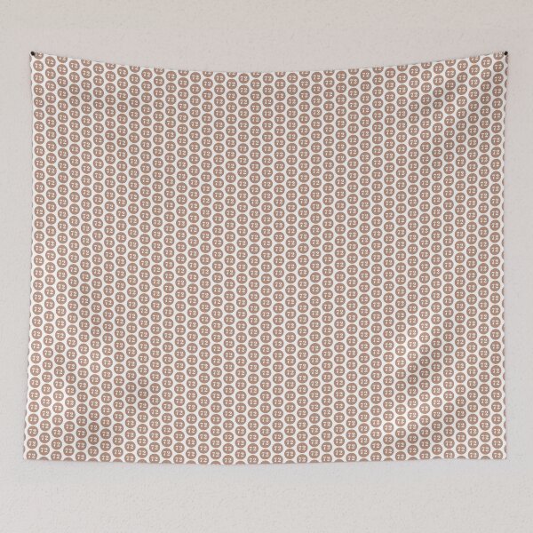 Item preview, Number Seventy Two (72) in Brown Circle designed and sold by Ching Teoh.
