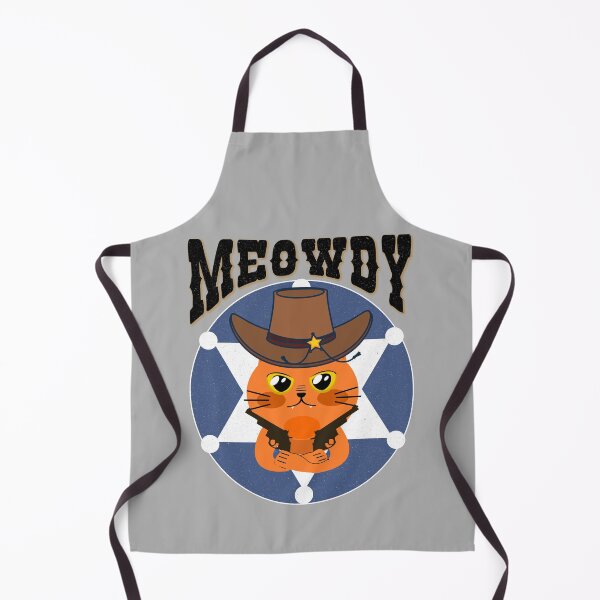 Item preview, Meowdy - There's a new sheriff in town y'all designed and sold by Blended Designs ⭐⭐⭐⭐⭐.