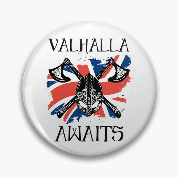 Item preview,  Valhalla espera - Bandera inglesa designed and sold by Georgy09.