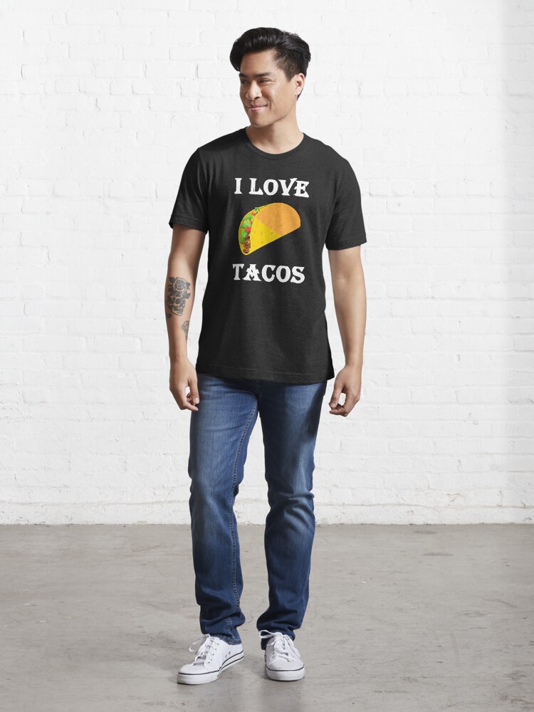 Alternate view of I LOVE TACOS Essential T-Shirt