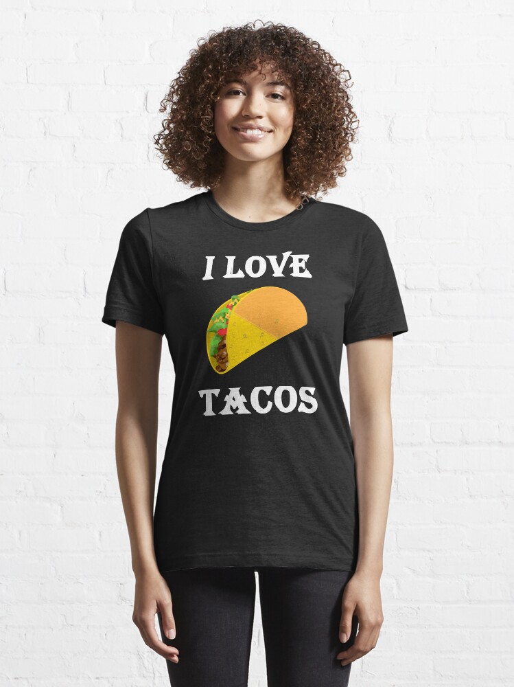 Alternate view of I LOVE TACOS Essential T-Shirt