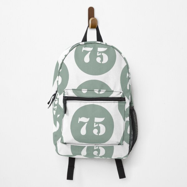 Item preview, Number Seventy Five (75) in Green Circle designed and sold by Ching Teoh.