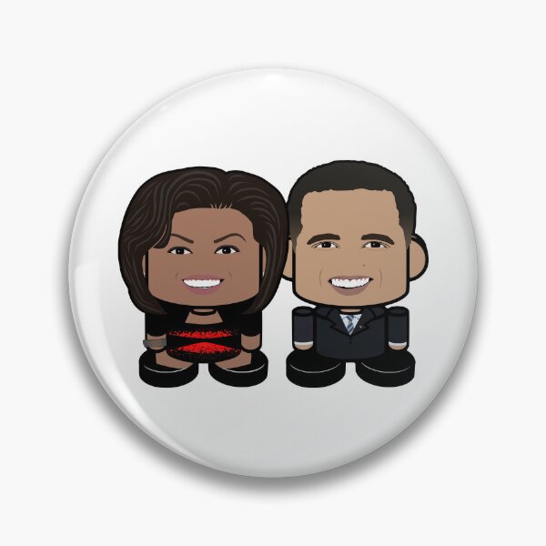 Item preview, Mr. & Mrs. O'bamabot POLITICO'BOT Toy Robots designed and sold by Carbon-Fibre Media.