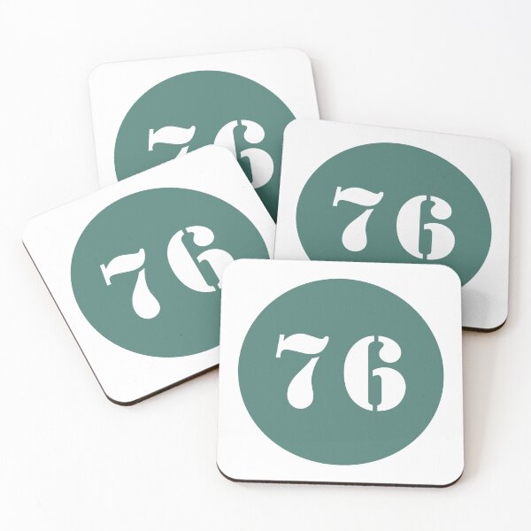Item preview, Number Seventy Six (73) in Green Circle designed and sold by Ching Teoh.