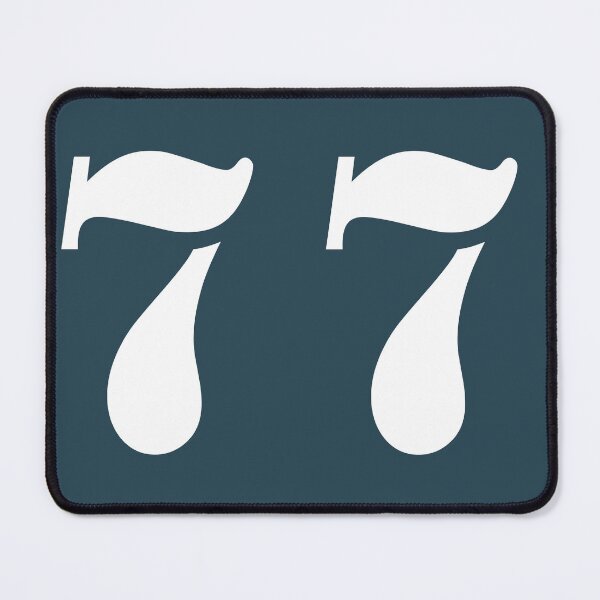 Item preview, Number Seventy Seven (77) in Green Circle designed and sold by Ching Teoh.