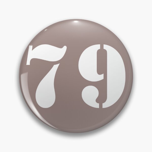 Item preview, Number Seventy Nine (79) in Brown Circle designed and sold by Ching Teoh.