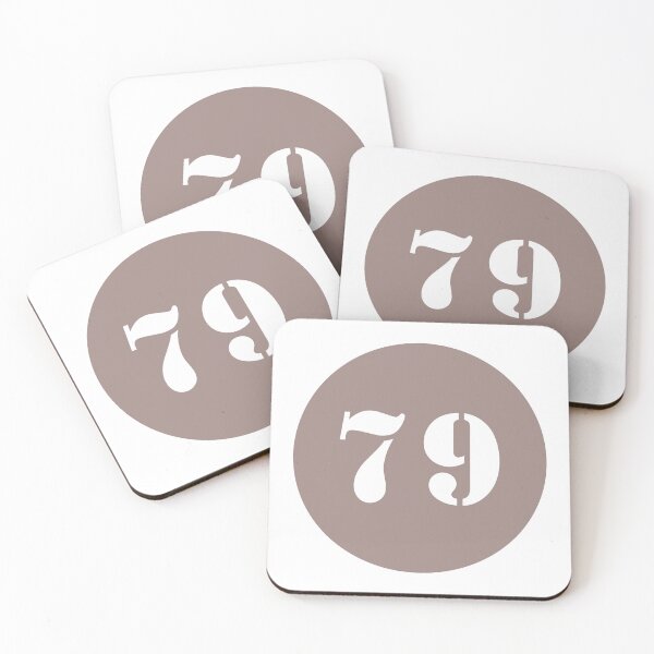 Item preview, Number Seventy Nine (79) in Brown Circle designed and sold by Ching Teoh.