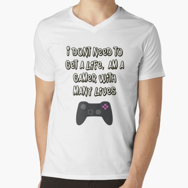 Gamer Funny Meme- I dont need to get a life, am a gamer with many lives |  Sticker