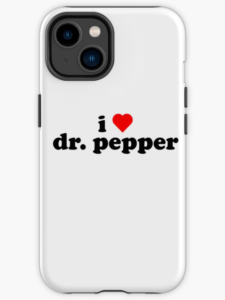 i heart dr pepper iPhone Case