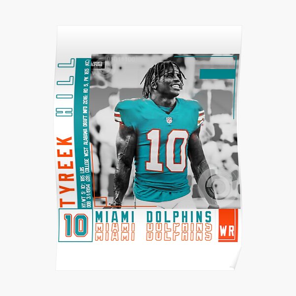 NFL Miami Dolphins - Tyreek Hill Feature Series 23' Posters