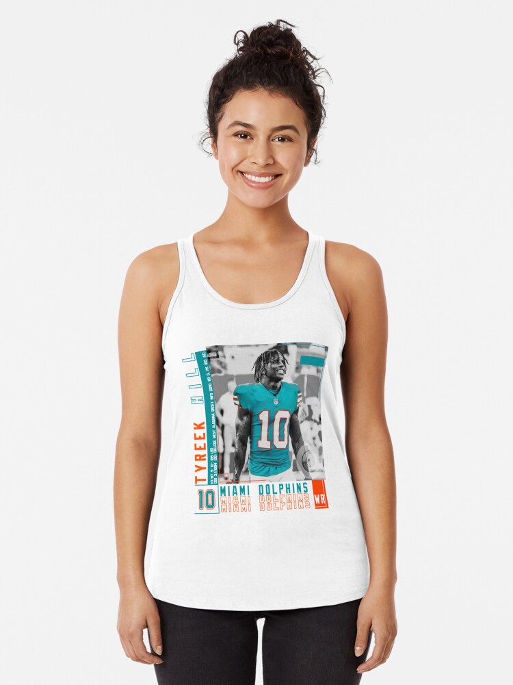 Womans Racerback miami Dolphins Football Tank Top 