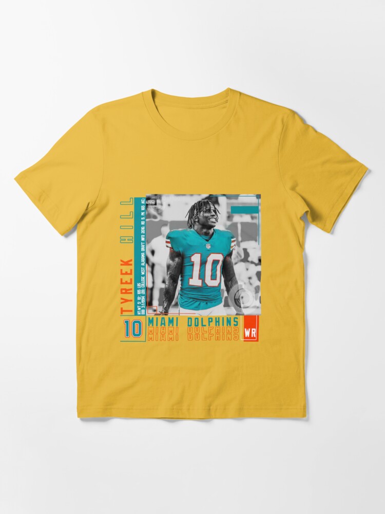 Tyreek Hill Miami Dolphins Cheetah Peace Long Short Sleeve T-Shirt