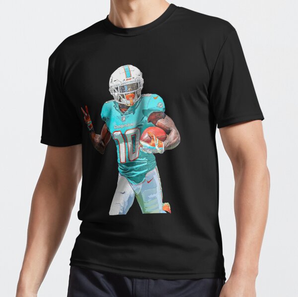 Tyreek Hill Dolphins Football Glossy Essential T-Shirt for Sale