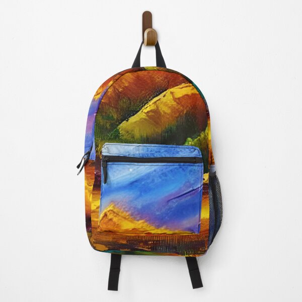 Item preview, Gold Mountain Art, Nature Landscape Art, Original Art designed and sold by viewgraphics.