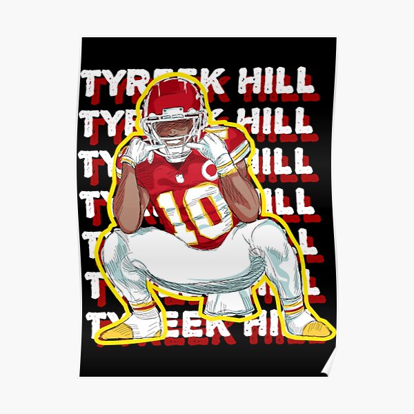 tyreek hill dolphins  Poster for Sale by beekayprints