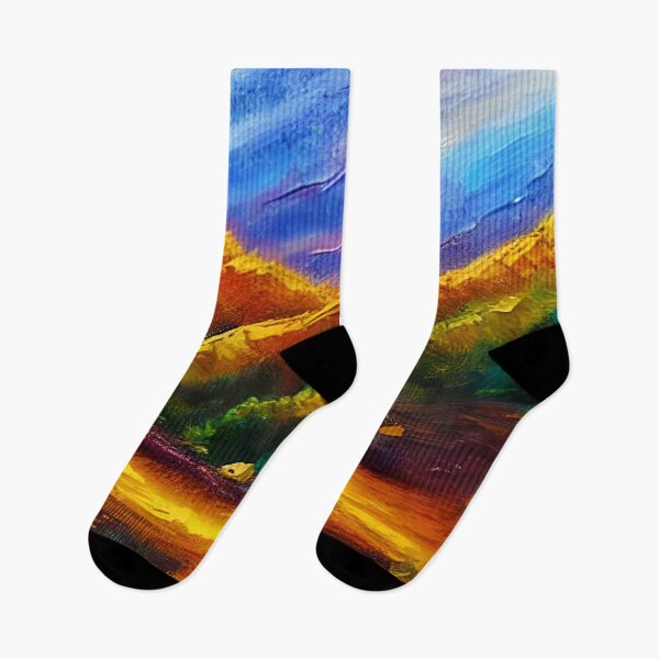 Item preview, Gold Mountain Art, Nature Landscape Art, Original Art  designed and sold by viewgraphics.