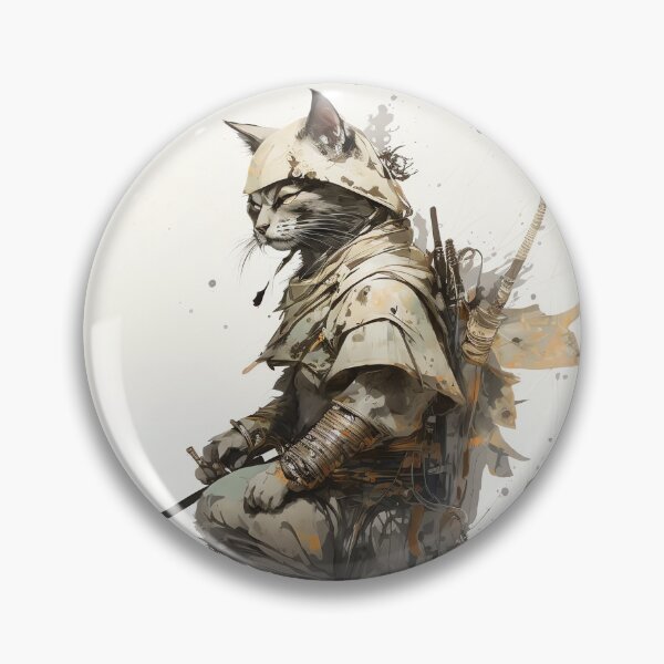Item preview, Taji, Cat Samurai designed and sold by Electric-Llama.