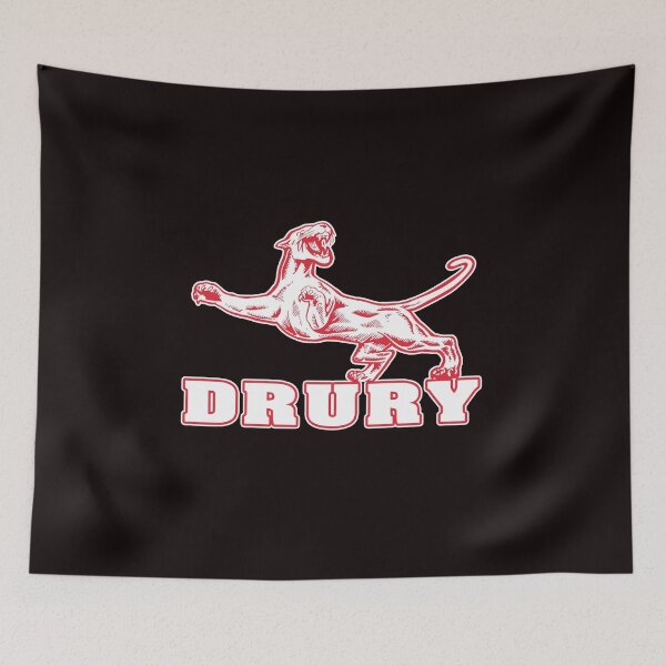 Item preview, Vintage Looking Classic Drury Panther Mascot designed and sold by Osprey Tees.