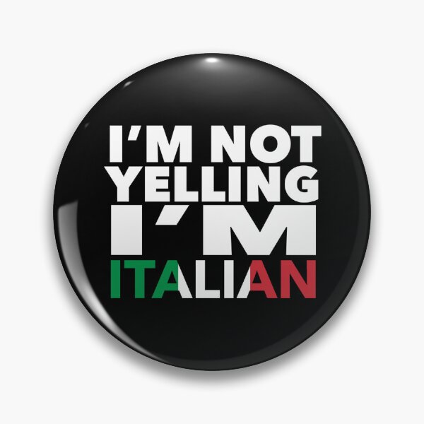 Item preview, Italian Present - i'm not yelling, i'm Italian - Italian gifts - Italian flag - Italy Gift - Italian Decor designed and sold by babaorum.