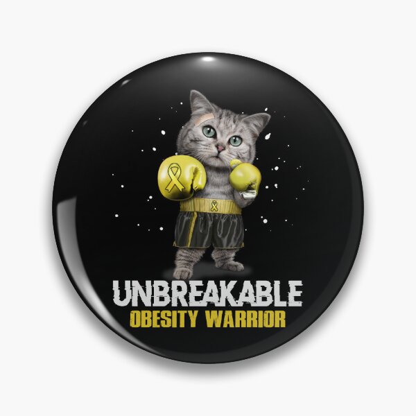 Item preview, Obesity Warrior - I Battle Obesity What Is Your Superpower? designed and sold by Jennpak.