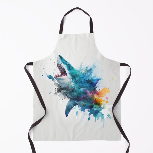 Item preview, Shark Watercolor designed and sold by RandomReviews.