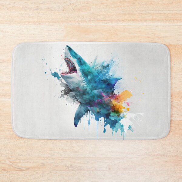 Item preview, Shark Watercolor designed and sold by RandomReviews.