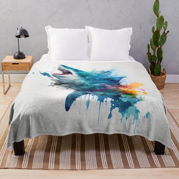 Item preview, Shark Watercolor designed and sold by RandomReviews.