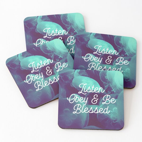 Item preview, Listen, Obey, & Be Blessed designed and sold by Paper Bee Gift Shop.