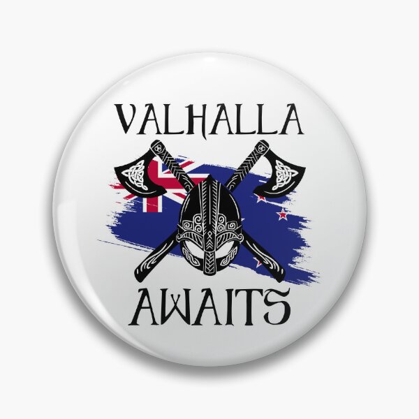 Item preview, Valhalla Awaits - New Zealand Flag designed and sold by Georgy09.