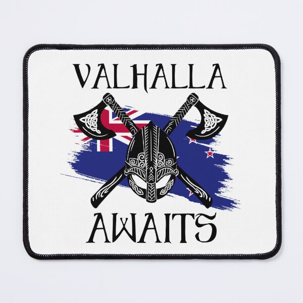 Item preview, Valhalla Awaits - New Zealand Flag designed and sold by Georgy09.