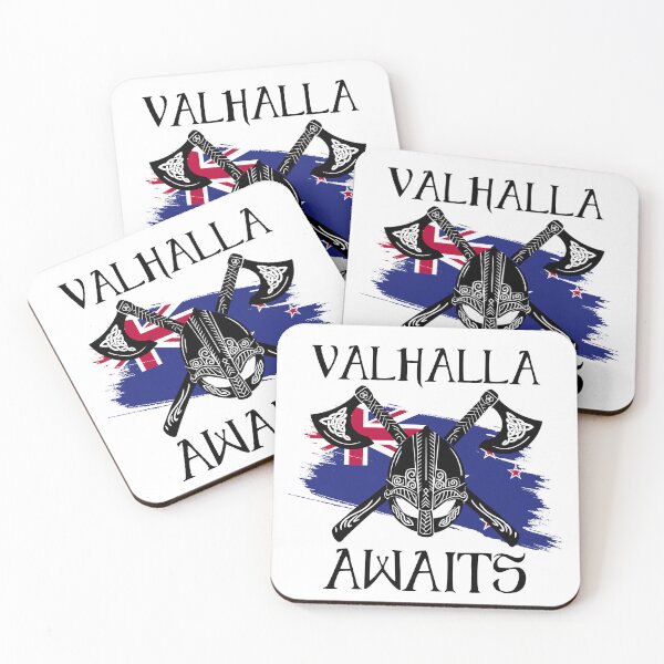Item preview, Valhalla Awaits - New Zealand Flag designed and sold by Georgy09.
