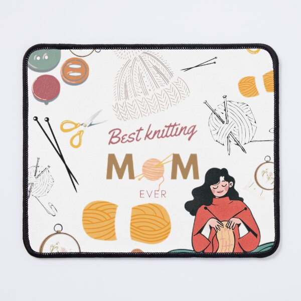 Item preview, Best knitting mom ever designed and sold by Paradee Sawangkhot.