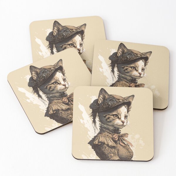 Item preview, Marian, Victorian Cat designed and sold by Electric-Llama.