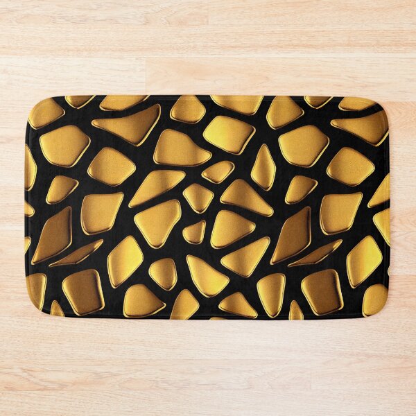 Item preview, Liquid gold pebble pattern designed and sold by Christopher Fryant.