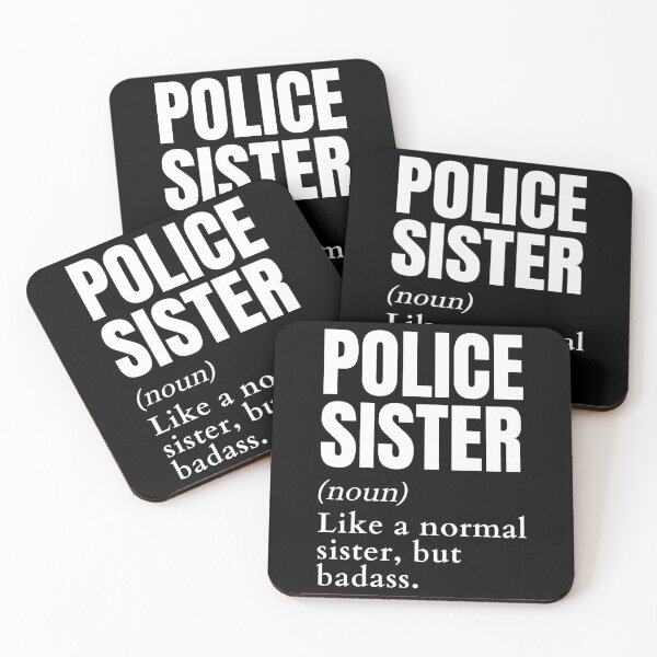 Item preview, Funny Badass Police Sister Definition designed and sold by EndlessFreedom.
